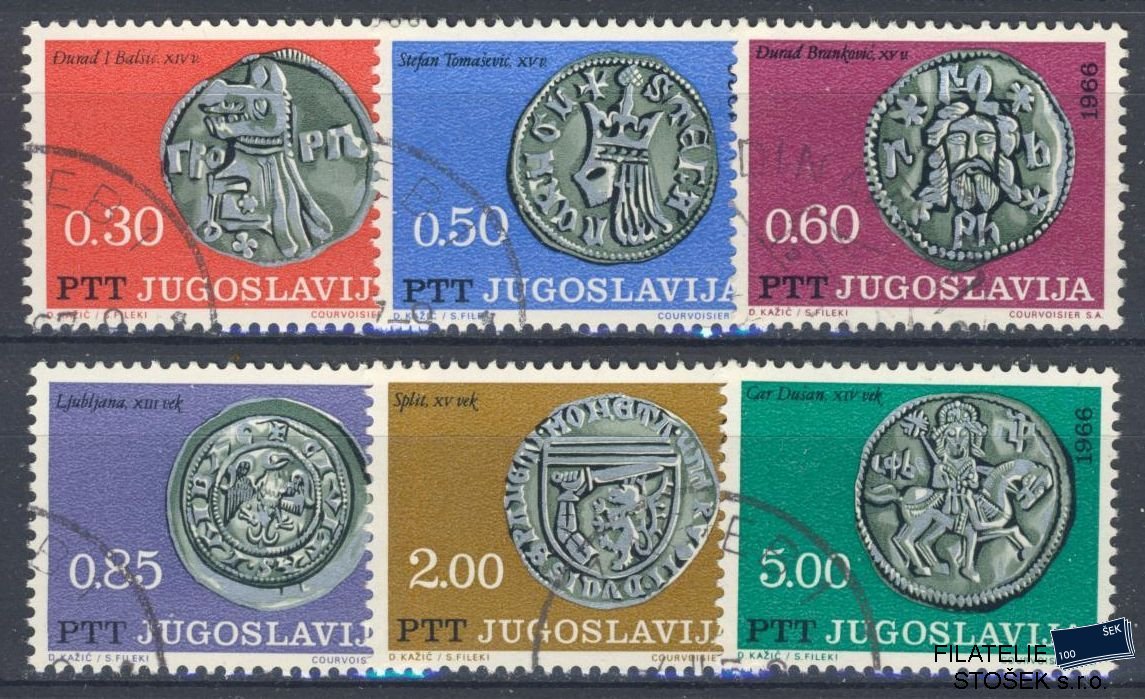 Jugoslávie známky Mi 1191-96