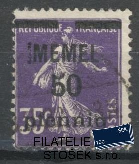 Memel známky Mi 23