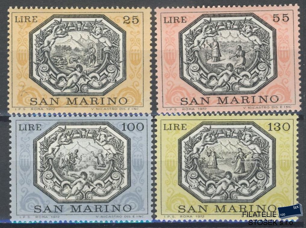 San Marino známky Mi 999-1002