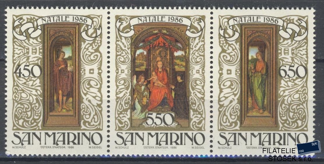 San Marino známky Mi 1351-53