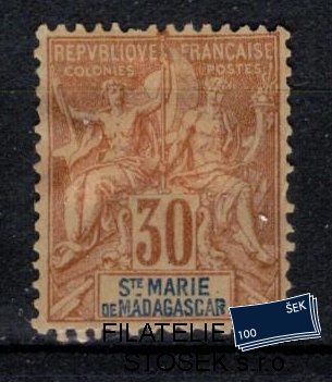 Sainte Marie de Madagascar Yv 9