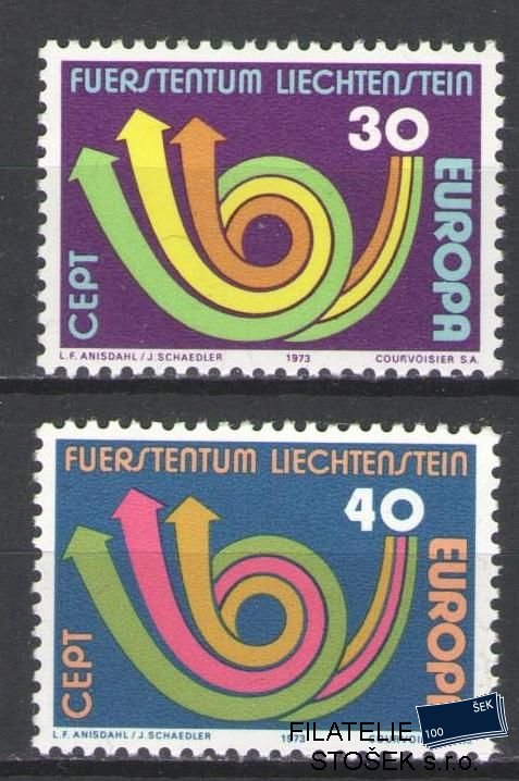 Liechtenstein známky Mi 579-80