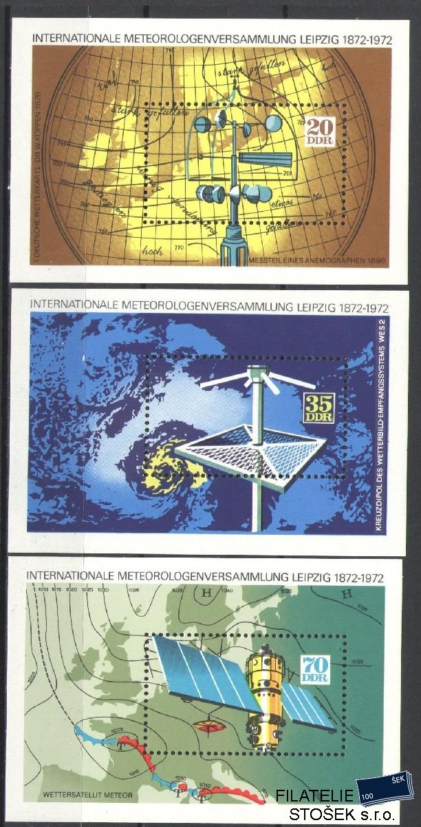 NDR známky Mi Blok 34-36