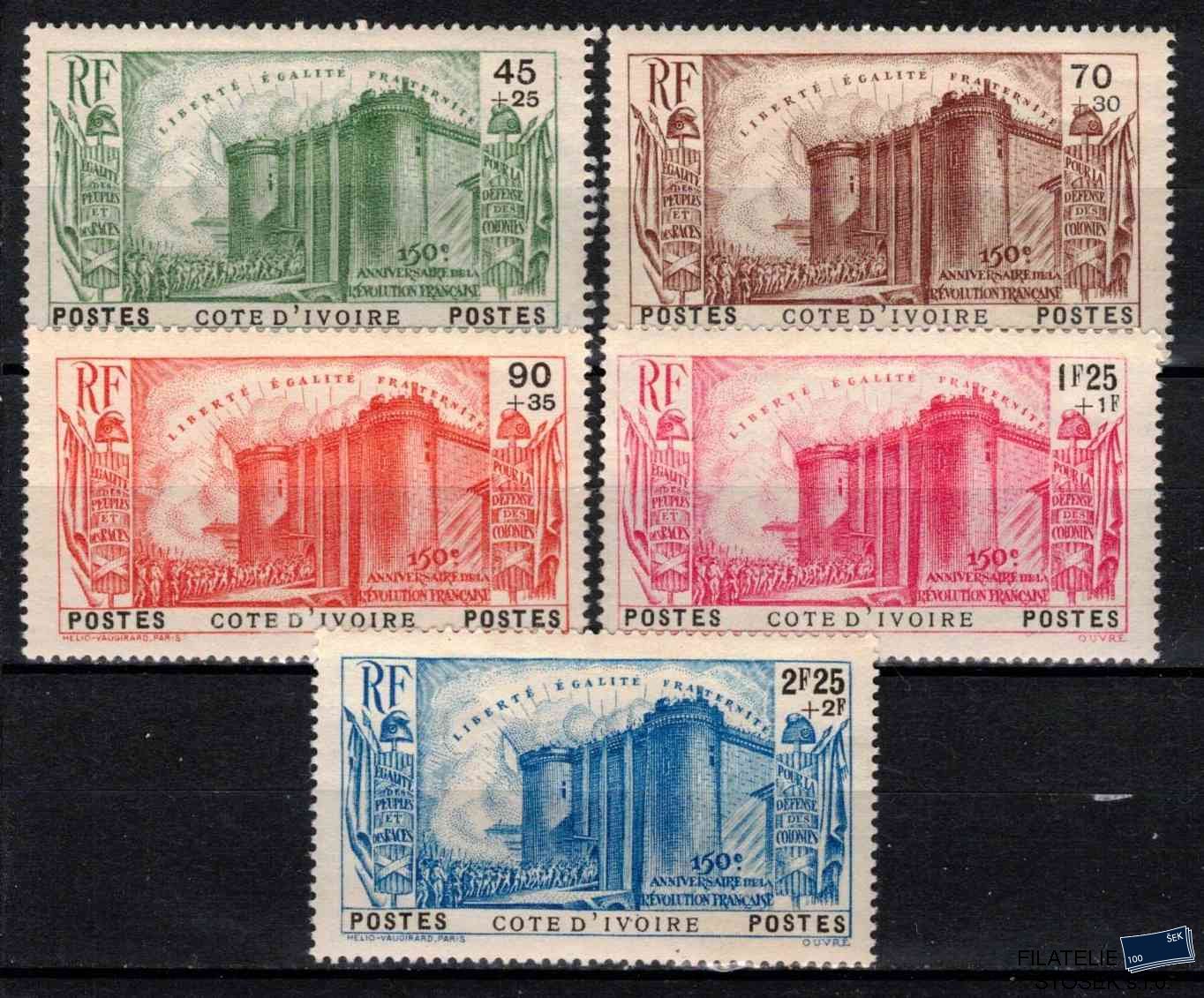 Cote d´Ivoire známky Yv 146-50