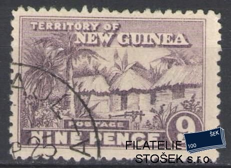 New Guinea známky Mi 46 KVP Stržený papír