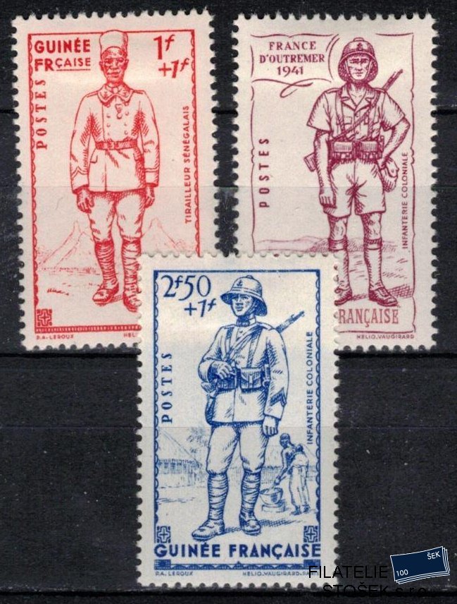 Guinée známky Yv 169-71