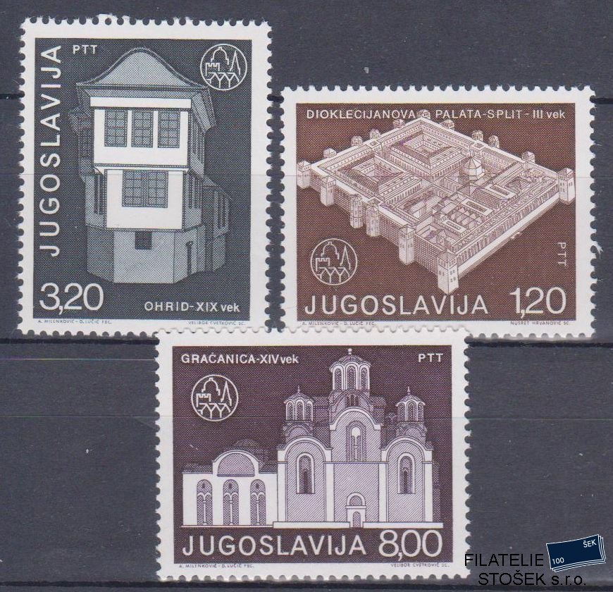 Jugoslávie známky Mi 1627-29