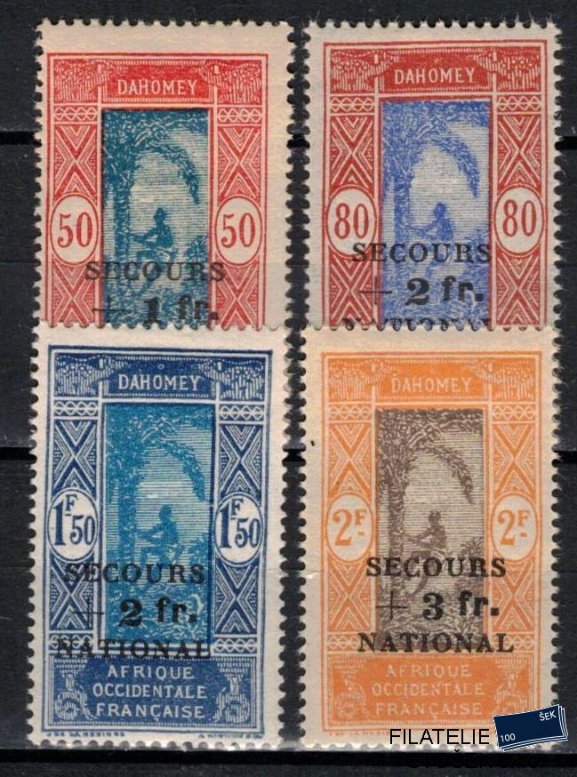 Dahomey známky Yv 145-8