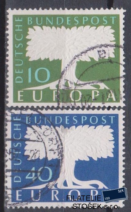 Bundes známky Mi 268-69