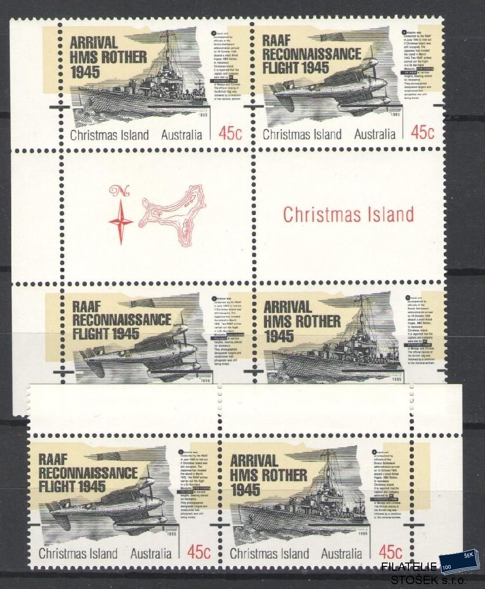 Christmas Island známky Mi 411-12 Sestava