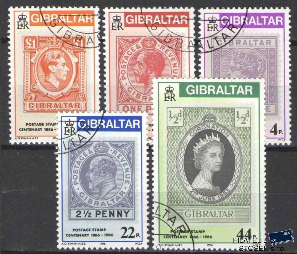 Gibraltar známky Mi 505-9