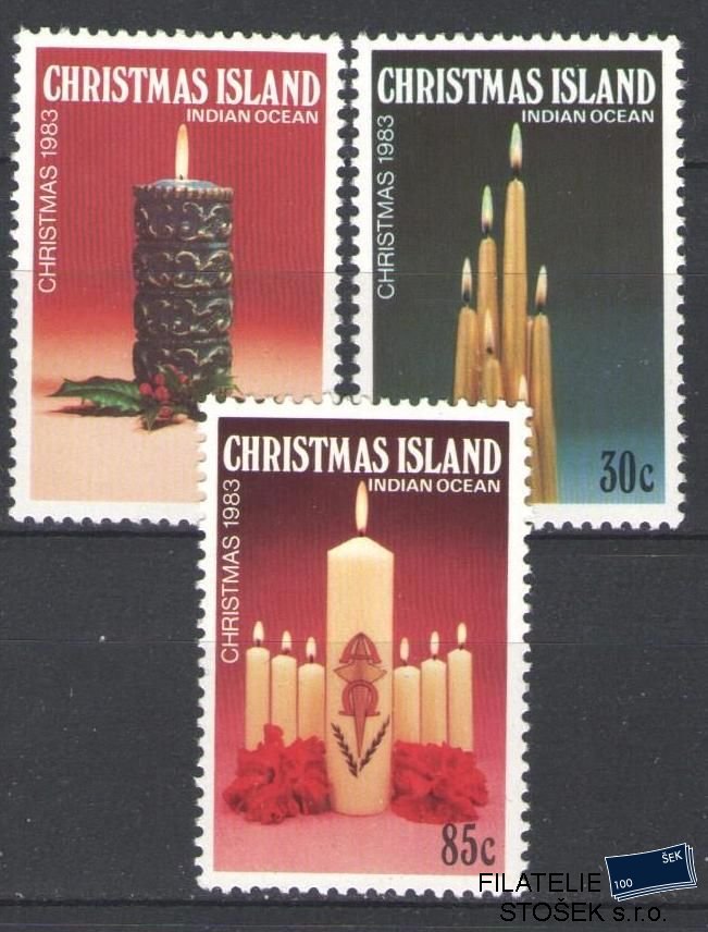 Christmas Island známky Mi 180-82