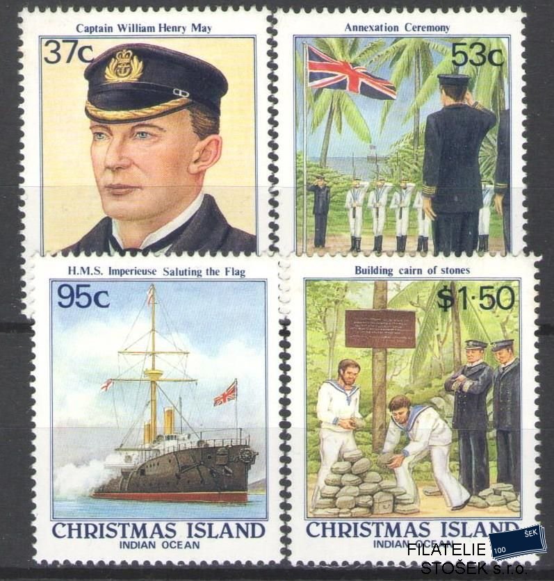 Christmas Island známky Mi 258-61