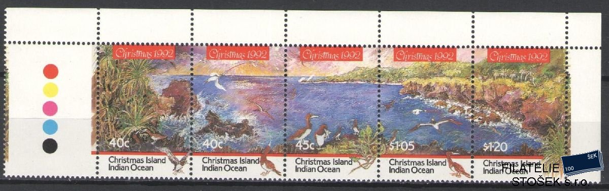 Christmas Island známky Mi 374-78