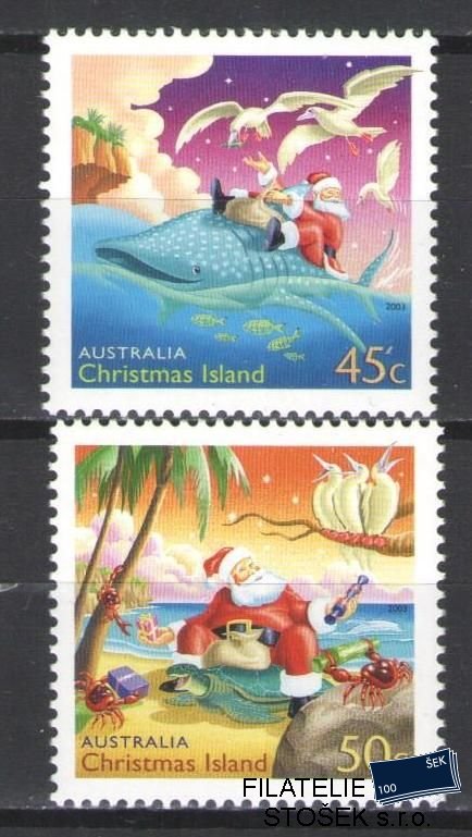 Christmas Island známky Mi 515-16