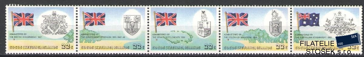 Cocos Islands známky Mi 56-60