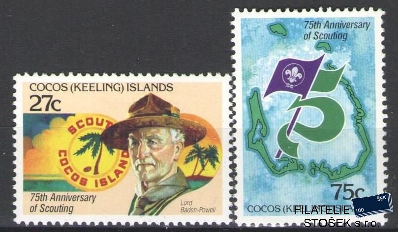 Cocos Islands známky Mi 86-87