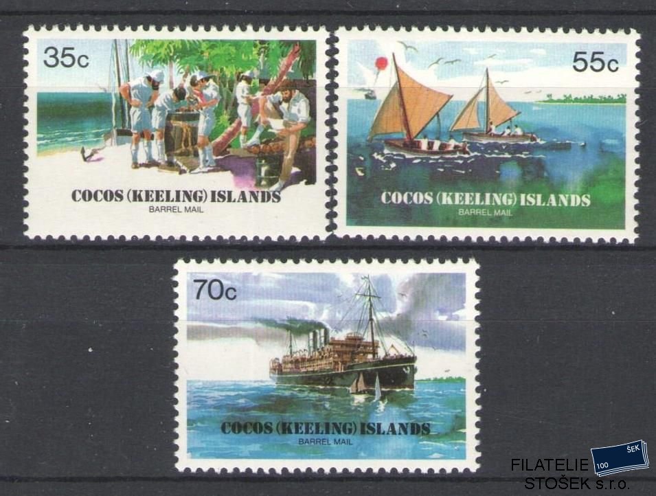 Cocos Islands známky Mi 115-17