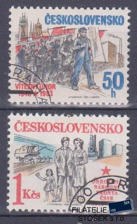 ČSSR známky 2579-80