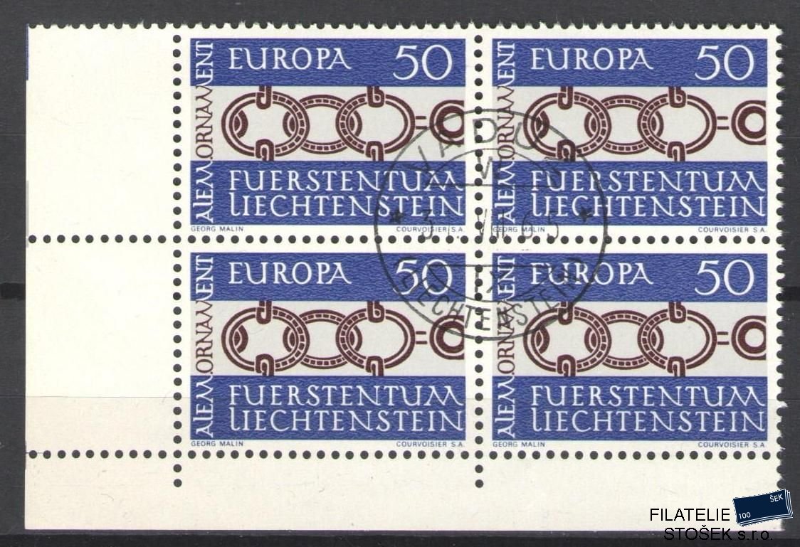 Liechtenstein známky Mi 454 4 Blok