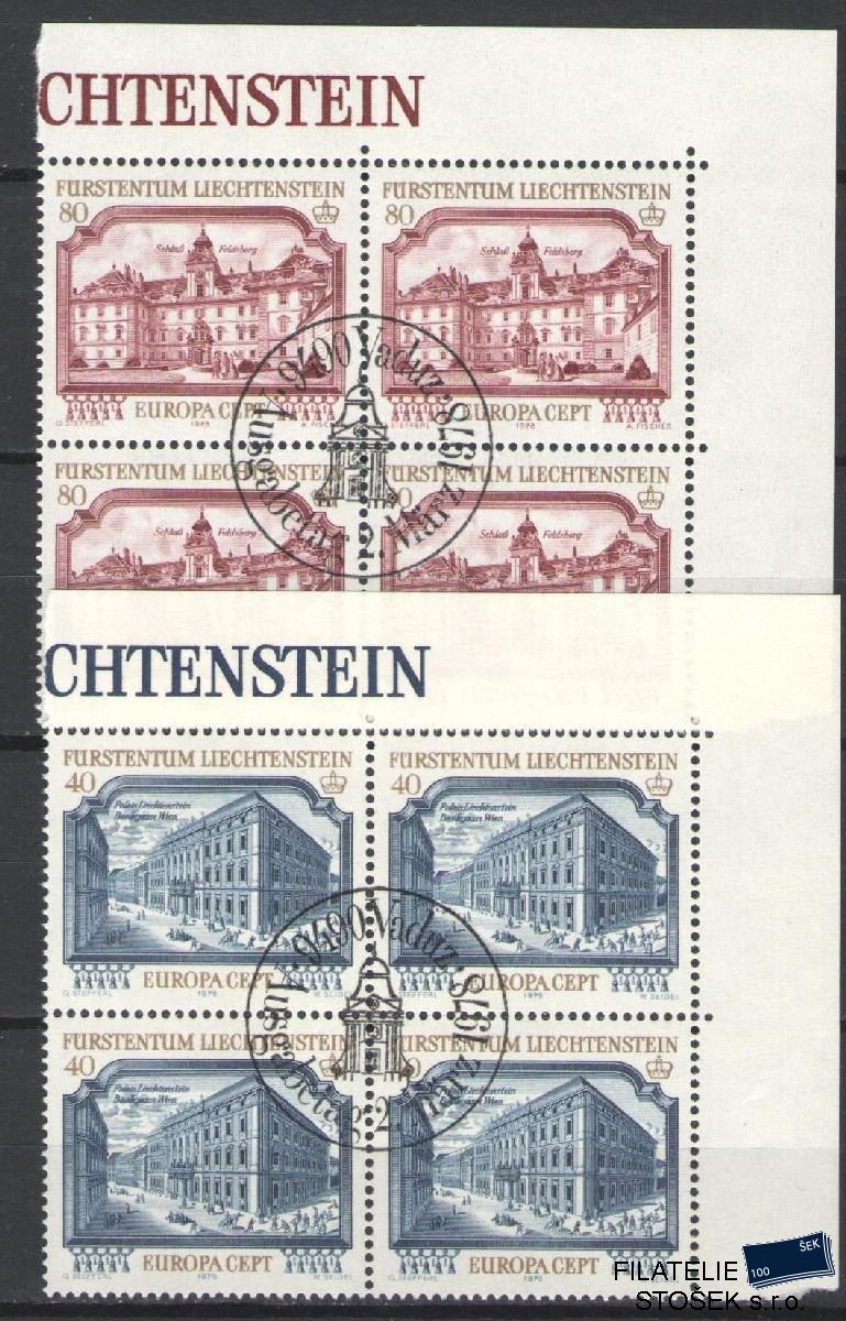 Liechtenstein známky Mi 692-93 4 Blok