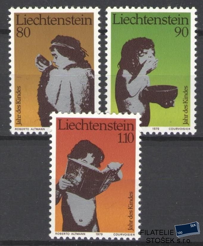 Liechtenstein známky Mi 725-27