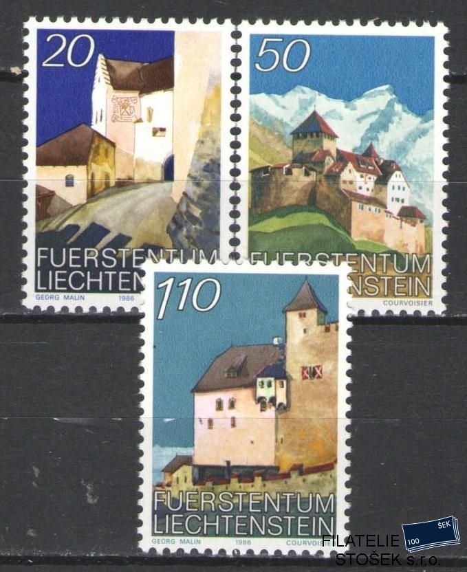 Liechtenstein známky Mi 896-98