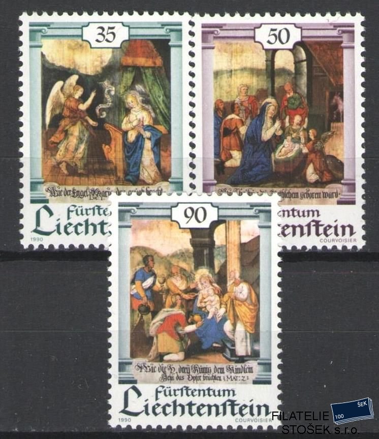 Liechtenstein známky Mi 1005-7