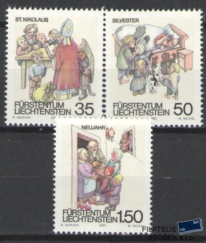 Liechtenstein známky Mi 1008-10