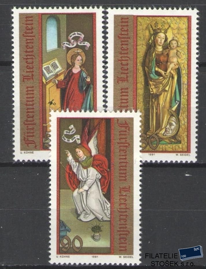 Liechtenstein známky Mi 1027-29