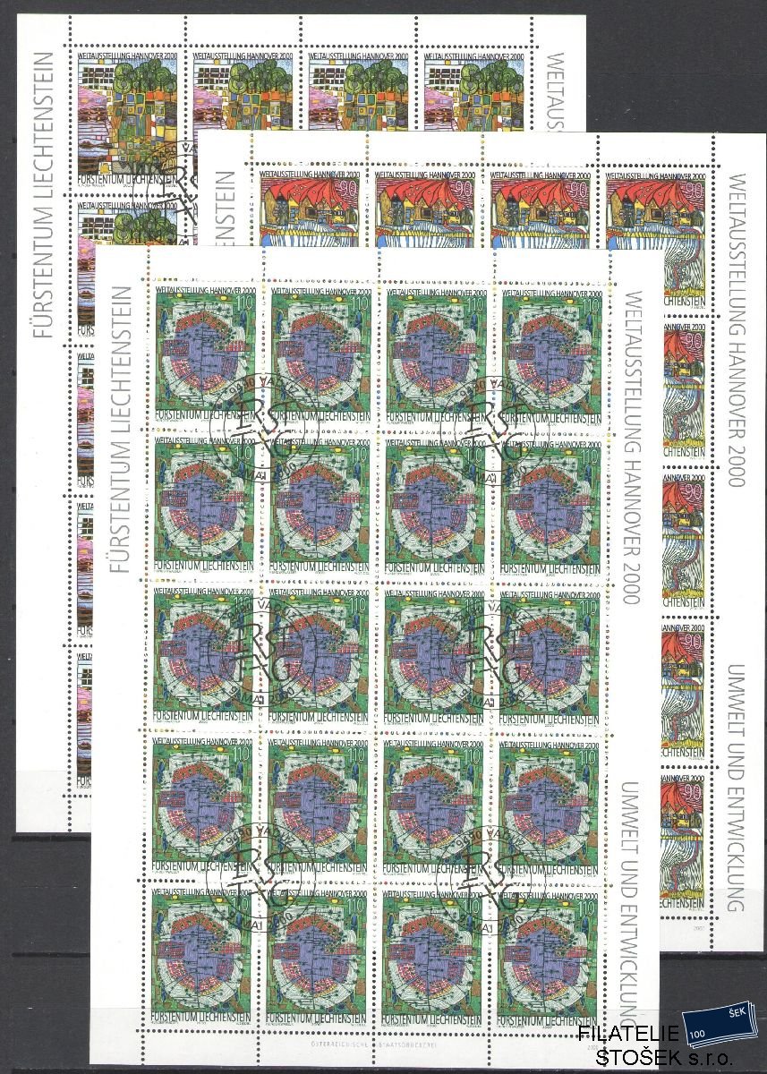 Liechtenstein známky Mi 1235-37 KL