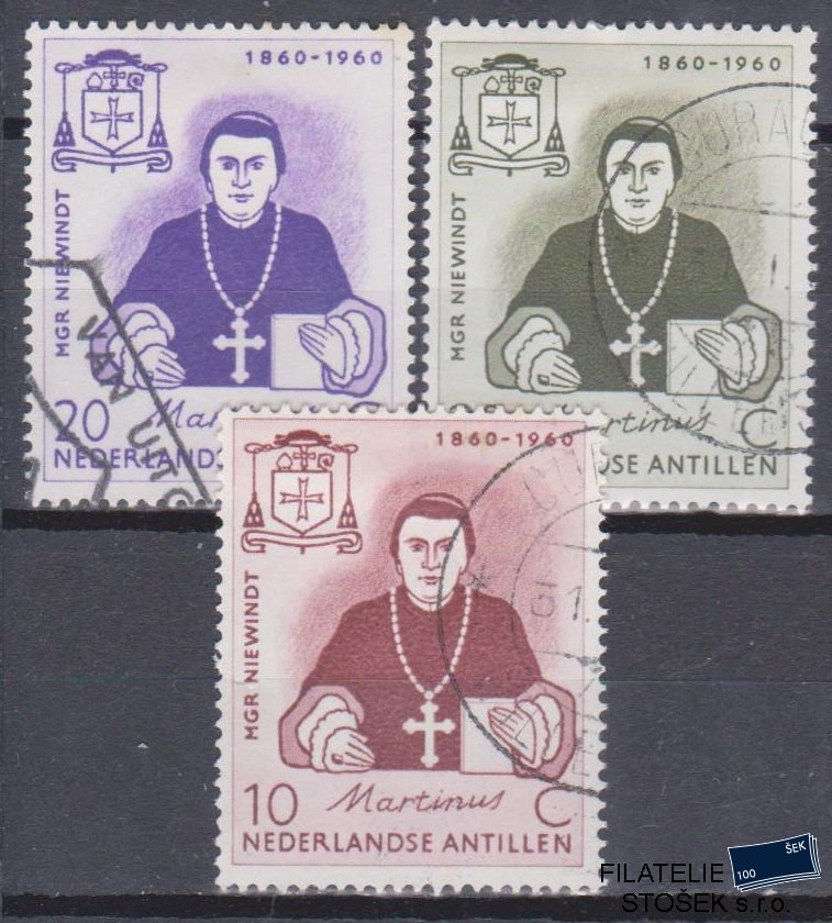 Niederlandse Antillen známky Mi 106-108