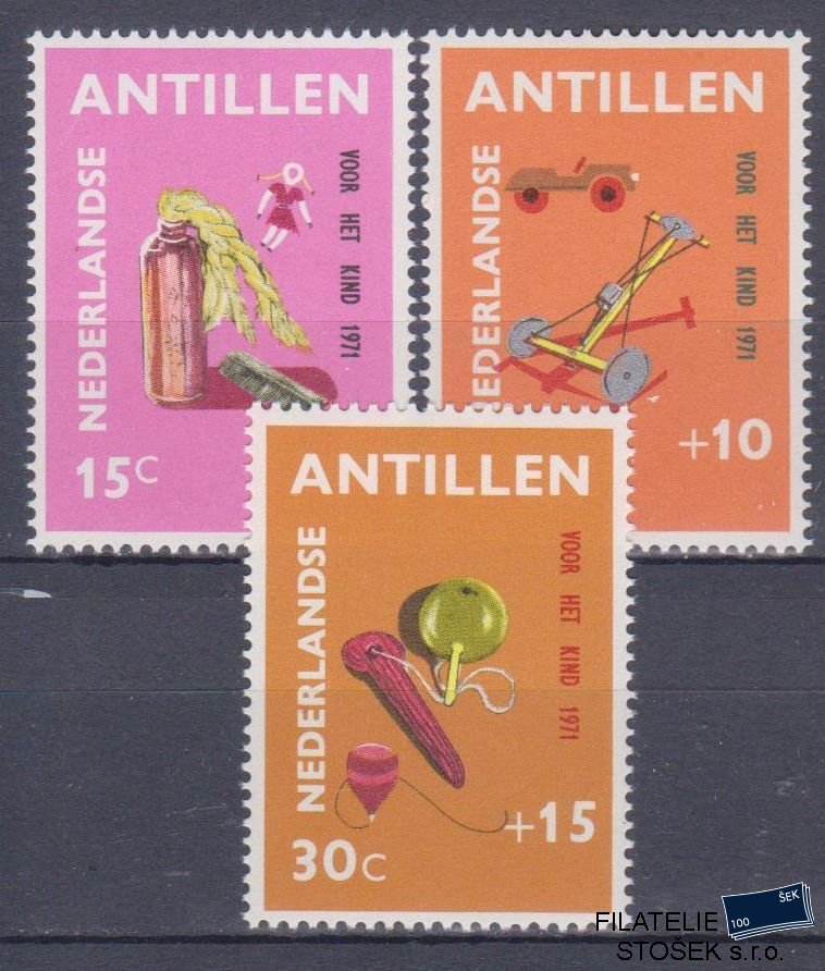 Niederlandse Antillen známky Mi 236-38