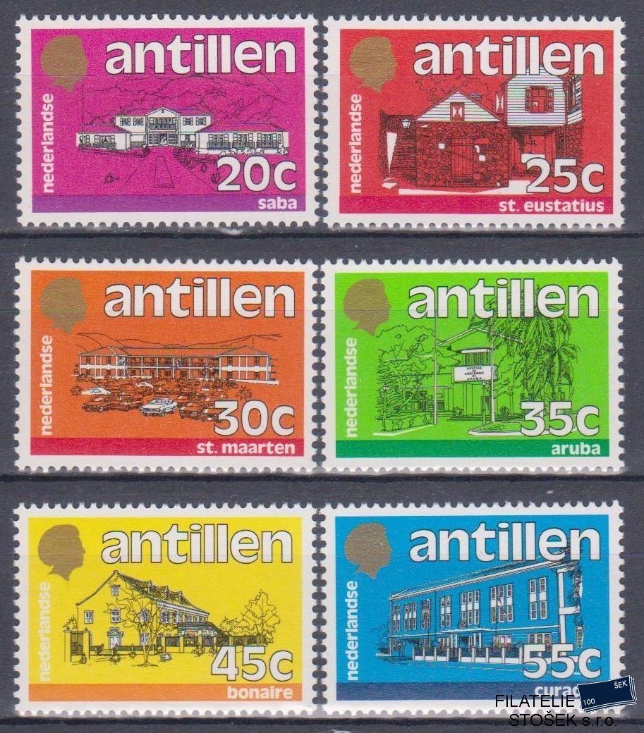 Niederlandse Antillen známky Mi 507-12