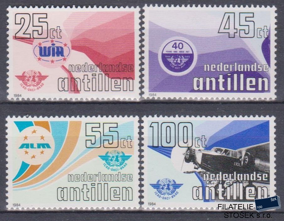 Niederlandse Antillen známky Mi 516-19