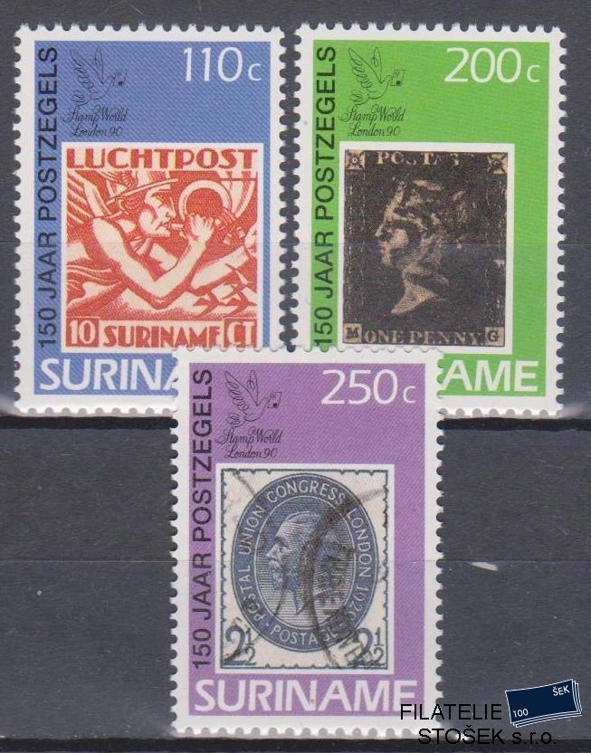 Surinam známky Mi 1329-31