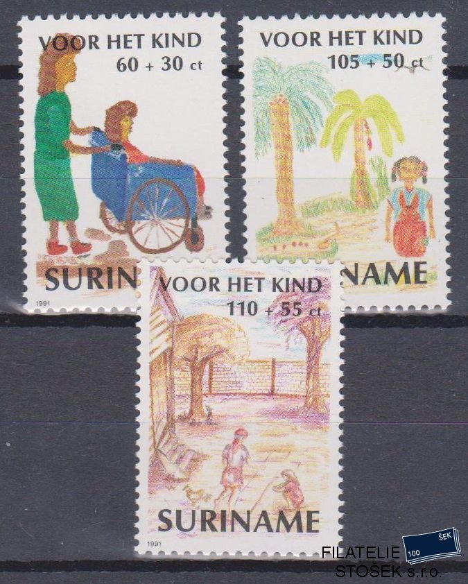 Surinam známky Mi 1391-93