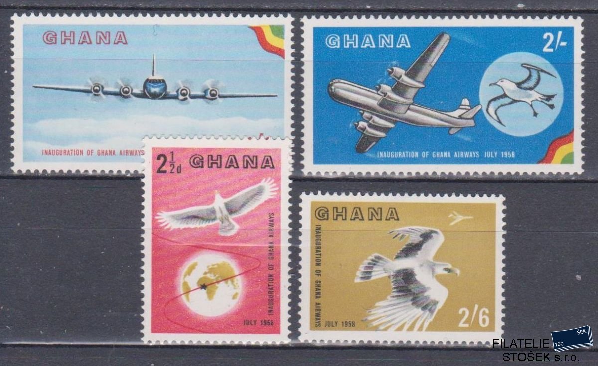 Ghana známky Mi 0028-31