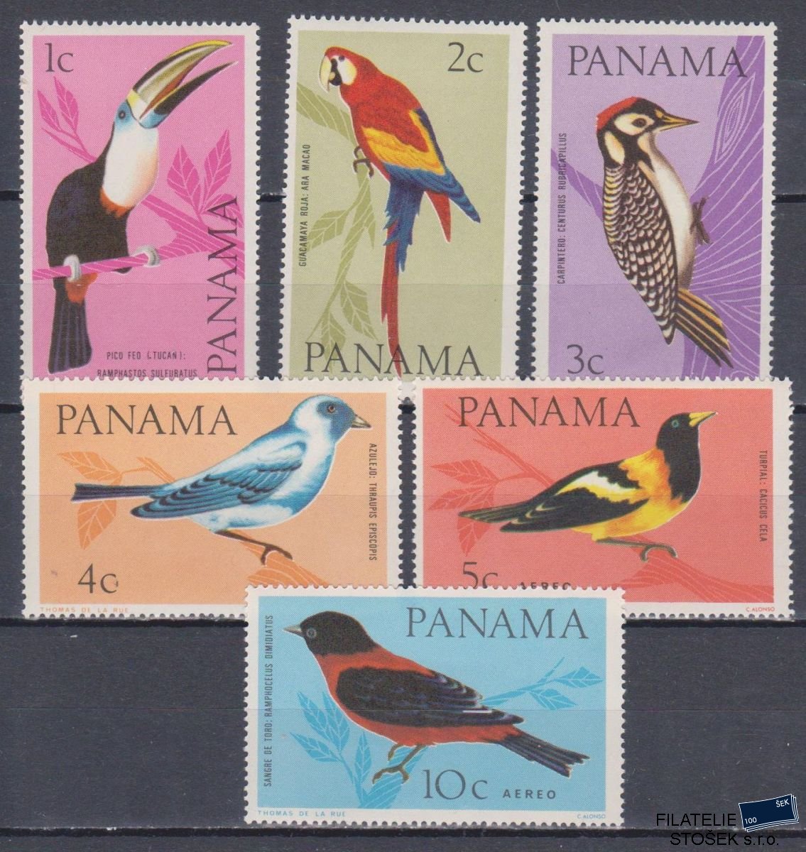 Panama známky Mi 0844-9