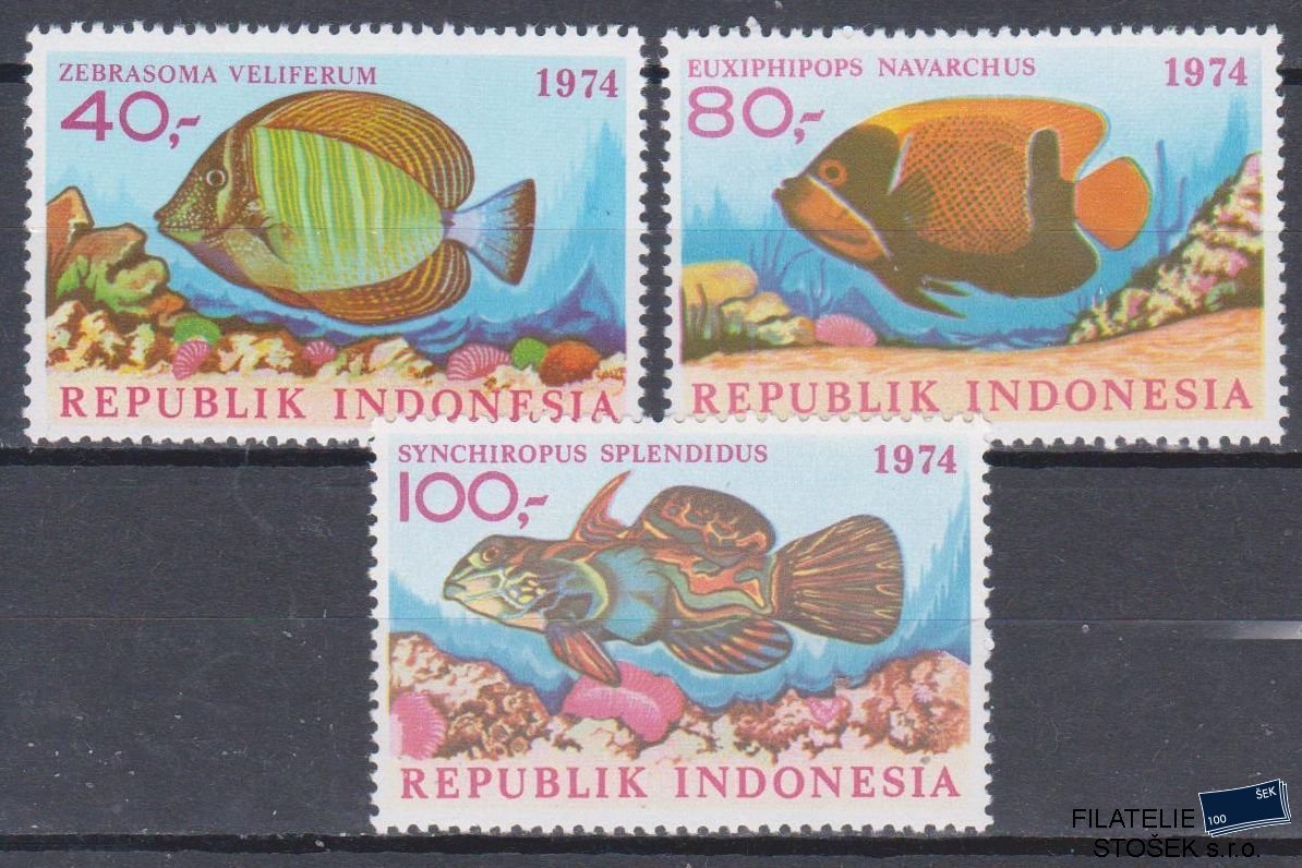 Indonesie známky Mi 794-96