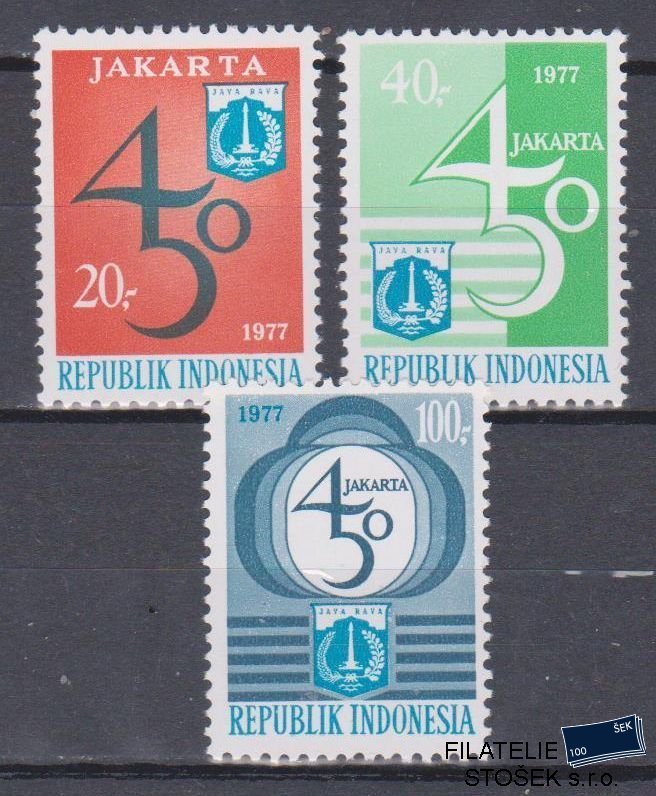 Indonesie známky Mi 868-70