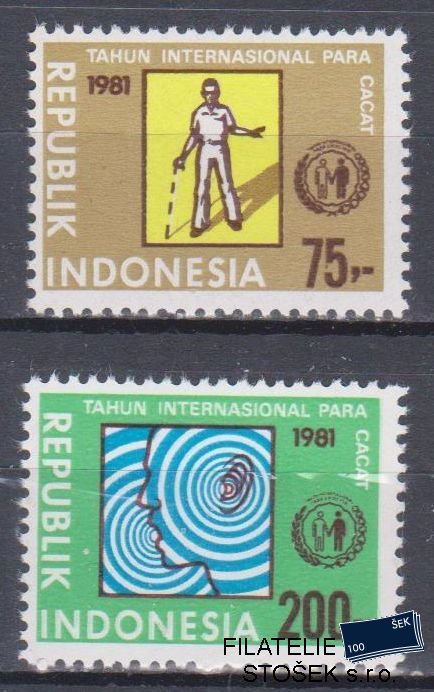 Indonesie známky Mi 1019-20