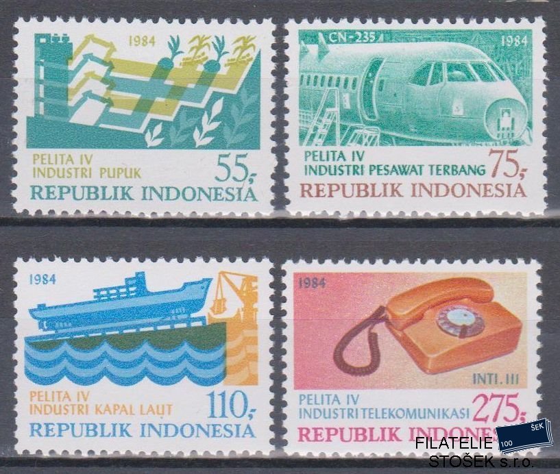 Indonesie známky Mi 1127-30