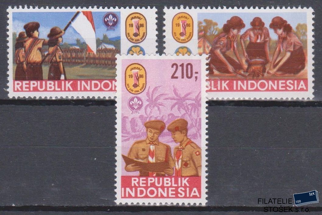 Indonesie známky Mi 1201-3