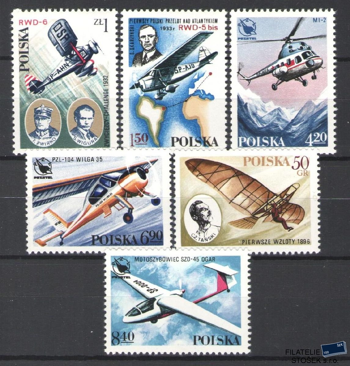 Polsko známky Mi 2551-56