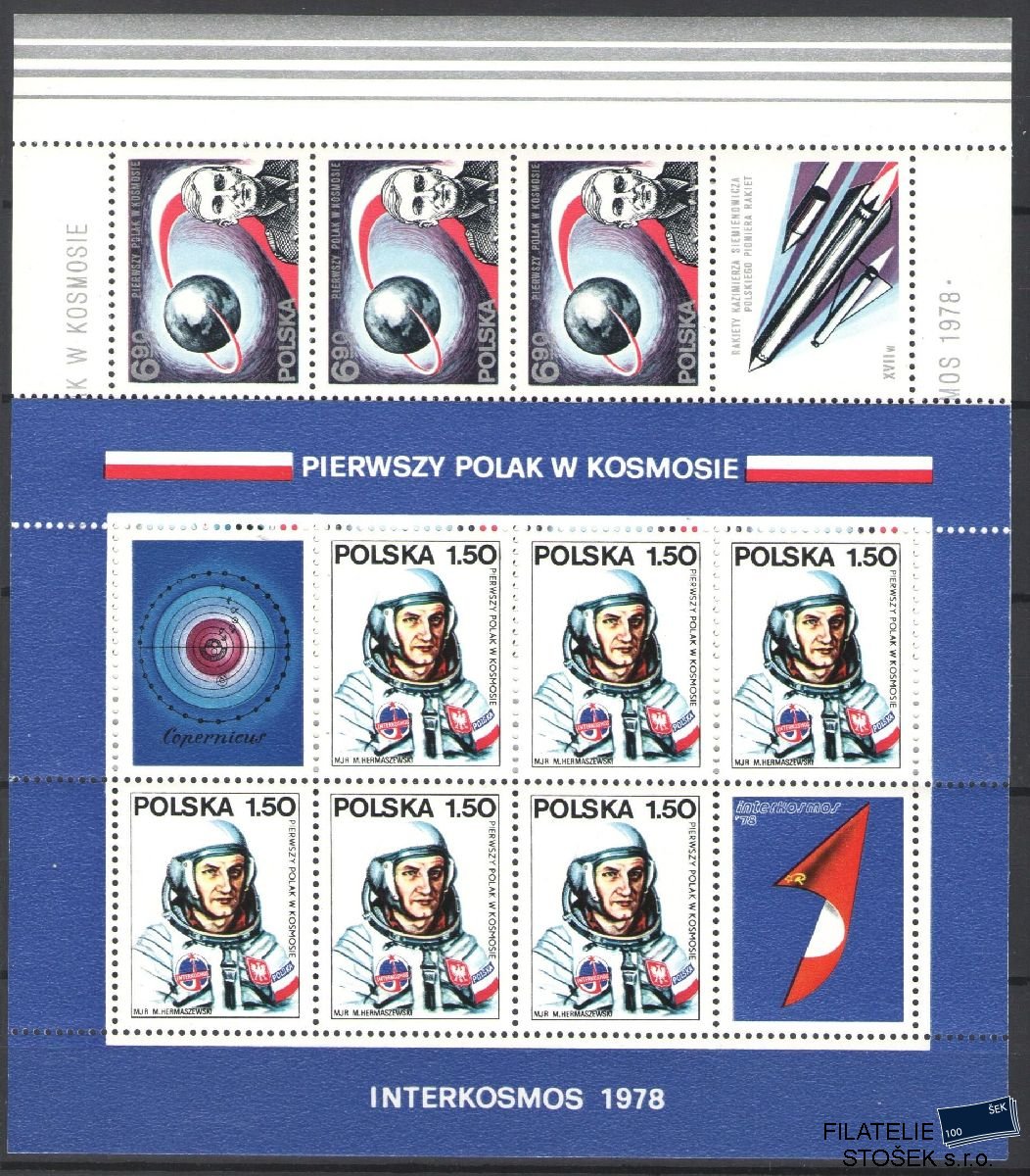 Polsko známky Mi Blok 70-71