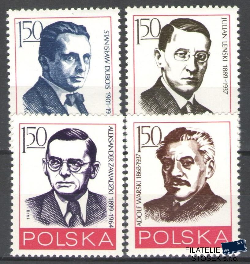 Polsko známky Mi 2598-2601