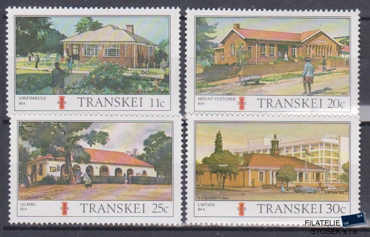 Transkei známky Mi 155-58