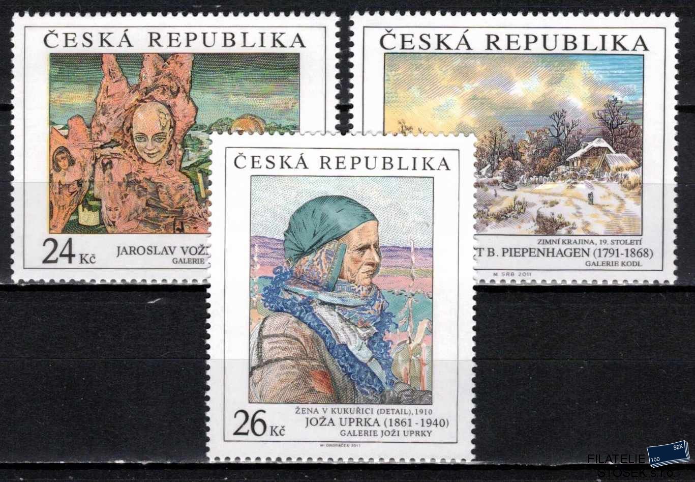 Česká republika známky 704-6