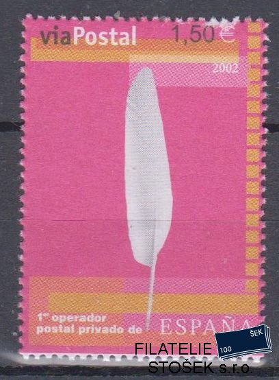 Španělsko známky Mi Via Postal 2002